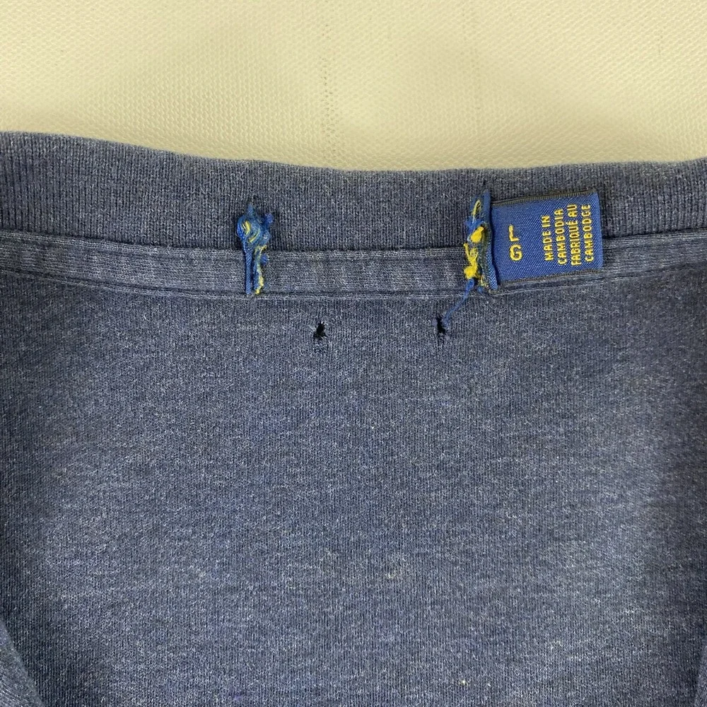 Ralph Lauren Polo Shirt Mens Large Classic Pique‎ Short Sleeve Embroidered Pony